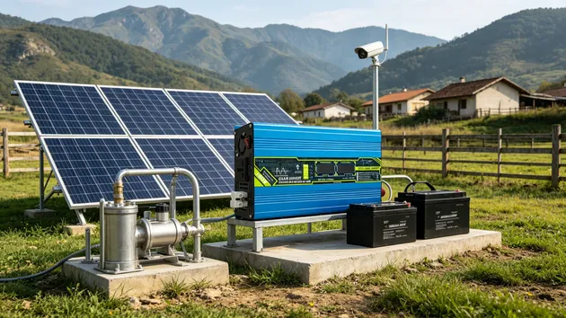 Energía exterior para la agricultura y la cría