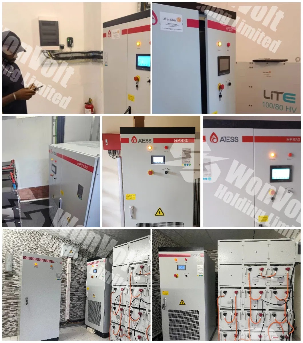 Stock PCS250s PCS350s PCS500 PCS630 Carga de Batería de Inversor Sistema de Almacenamiento Bess Parque Solar