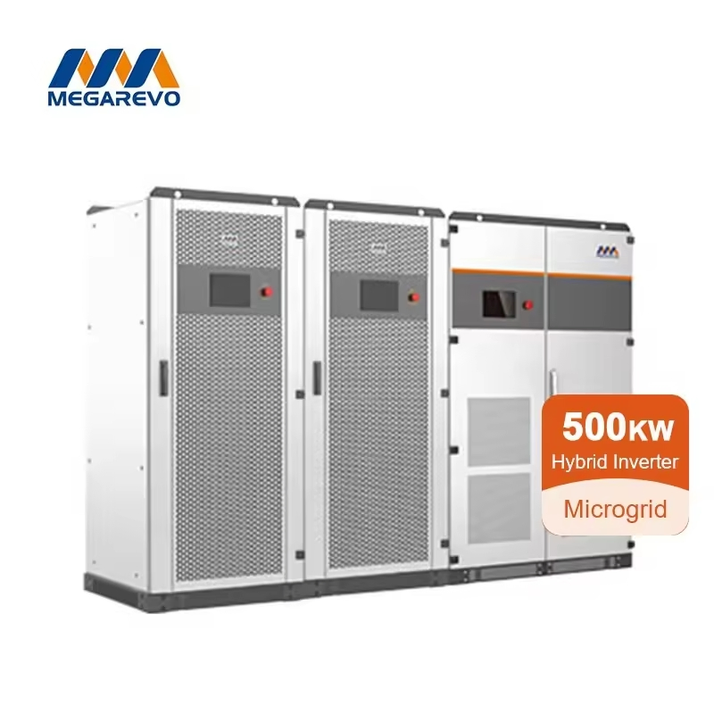 Configuración Flexible Megarevo Mps500 Inversor de Microred 500kw Inversor Solar Híbrido Trifásico Industrial de Conexión/Desconexión a la Red