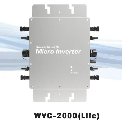 IP65 Wvc-2000 Inversor Micro Solar Conexión a Red DC22-60V 120 230V 50 60Hz 2000W Inversor Micro Solar con Monitoreo APP WiFi