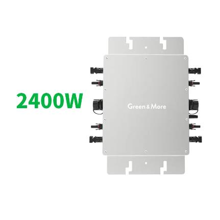 Inicio 2400W Inversor Micro Solar de Balcón Fotovoltaico Conectado a la Red para Paneles Solares