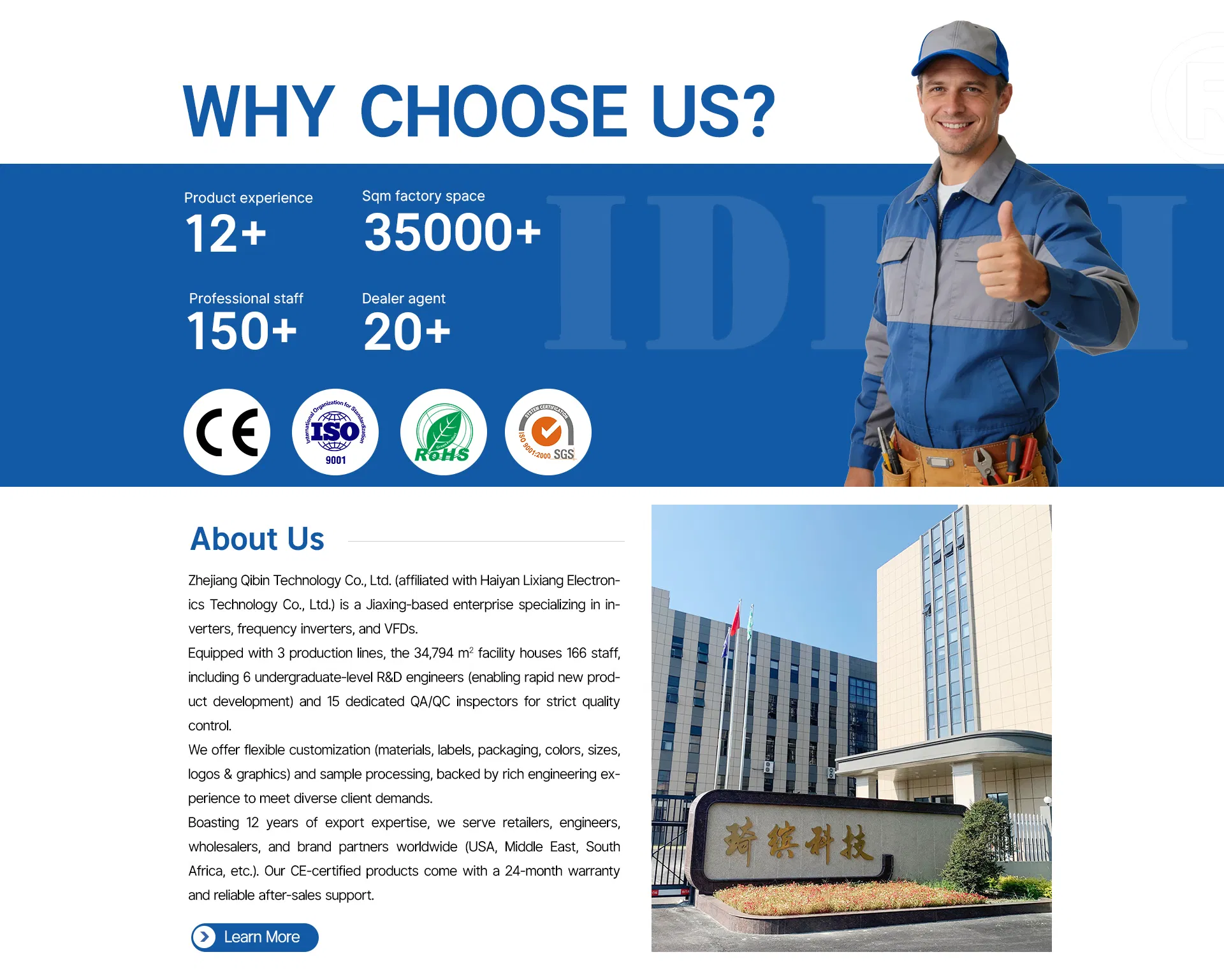 VFD 220V 380V Gd100-PV Inversor Solar Sistema Híbrido Monofásico Inversor de Bomba