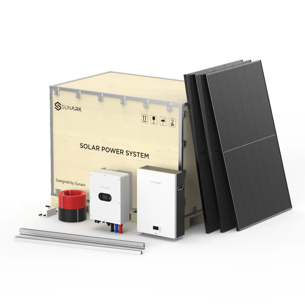 Inversor de Almacenamiento Solar Sunark Renewable Energy 48V 5kw 7kw 8kw Inversor Solar Híbrido con Batería para el Hogar
