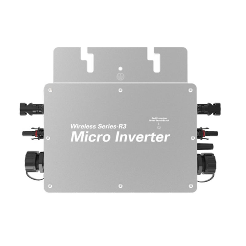 Inversor Micro WiFi 600W MPPT PV en Sistema de Panel Solar Conexión a Red con Batería
