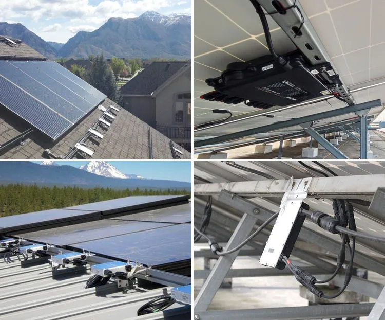 Sistema de Energía Solar con Microinversor Nep 800W 1000W 1200W Microinversor para Uso en Balcón