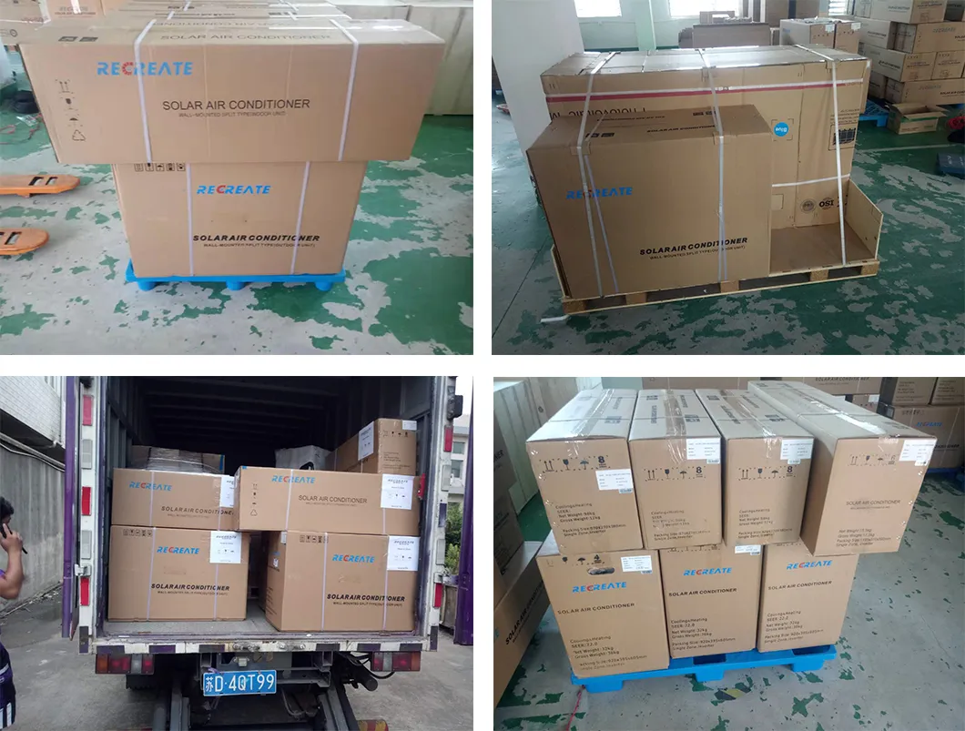 Sistema Solar Aire Acondicionado 24000BTU Inversores Acdc Híbrido
