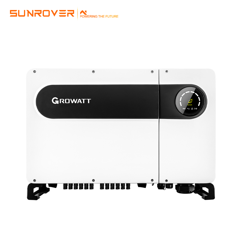 Inversor de Almacenamiento de Energía Industrial y Comercial Growatt en Red con Paneles Solares y Uso de Batería para el Hogar 100kw 125kw 250kw