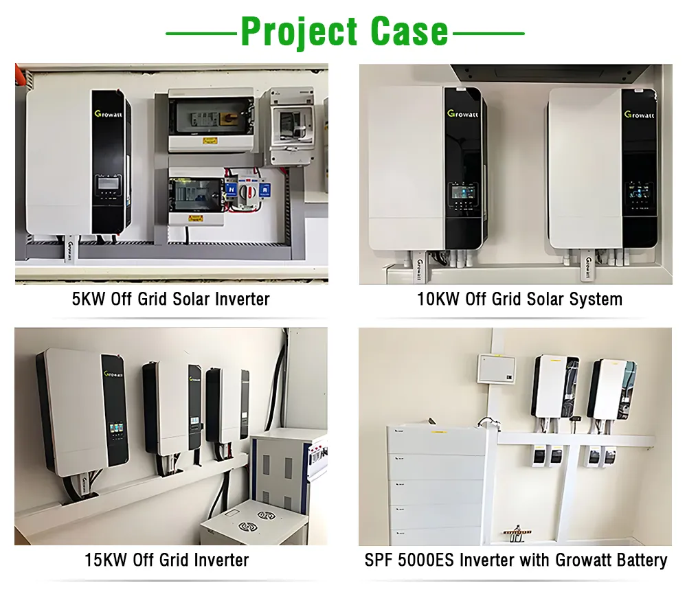 Inversor Solar Growatt SPF3500es 5000es inversor solar fuera de la red 3.5kw 5kw inversor de onda sinusoidal pura de DC a AC precio al por mayor para sistemas de energía doméstica