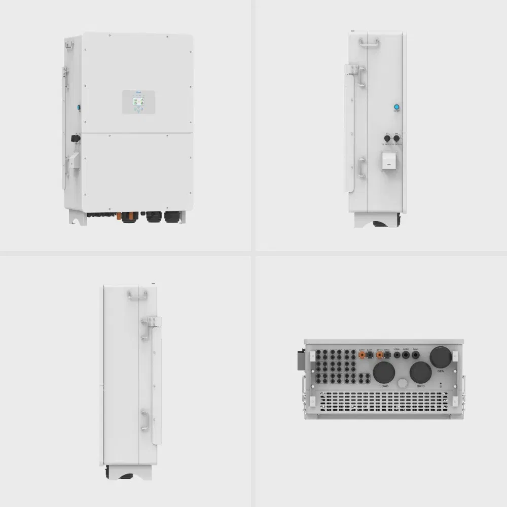 Venta caliente de Deye inversor solar híbrido off-grid 3 fase 100kw 125kw inversor de energía solar híbrido 380V 400V