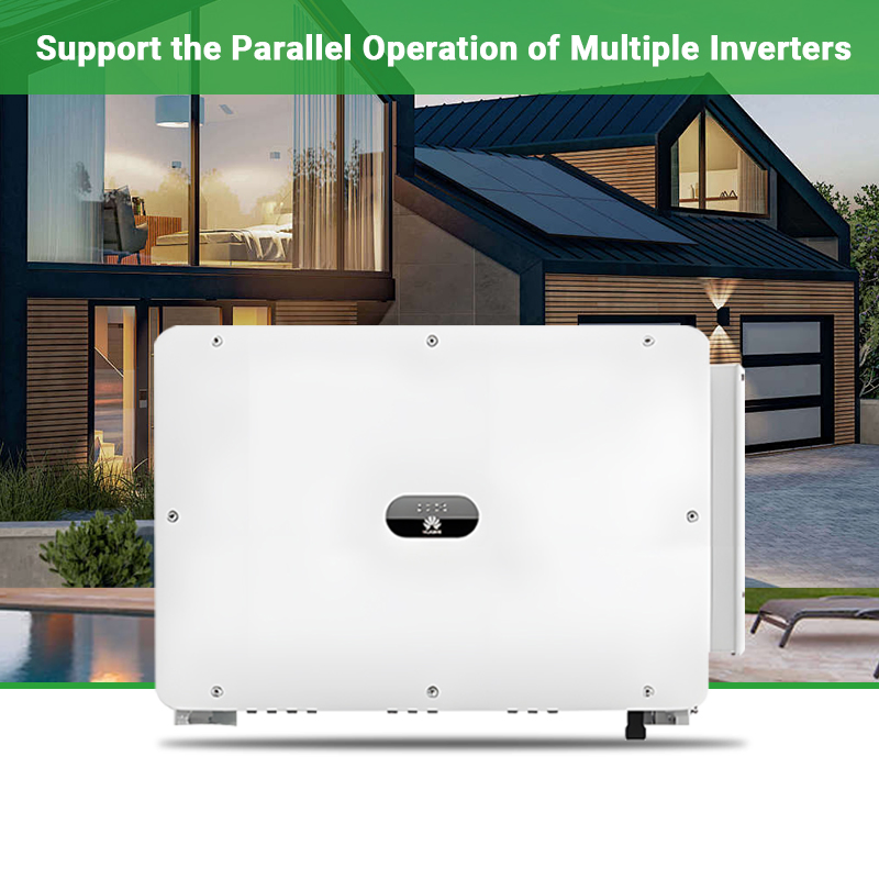 Inversor Solar Huawei Sun2000 150kw Inversor Conectado a la Red Huawei con la APP Fusion Solar 150ktl Mg0 Inteligente 4G Monitoreo WLAN Certificado CE RoHS