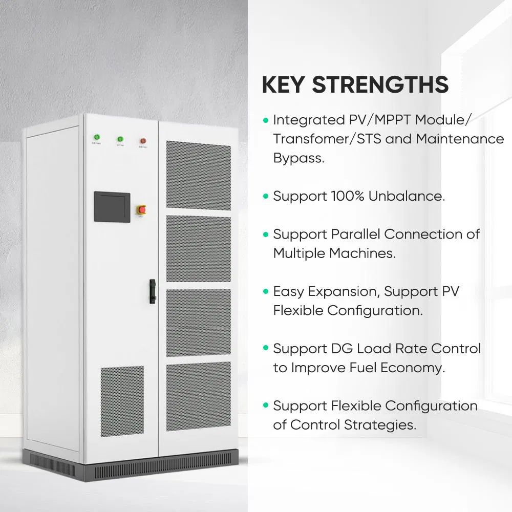 Encontrar Similar Icon125kw/250kw Sistema Solar Inversor Híbrido PCS con LiFePO4 Batería Refrigeración Líquida por Aire fuera de la Red Industrial Comercial Almacenamiento de Energía