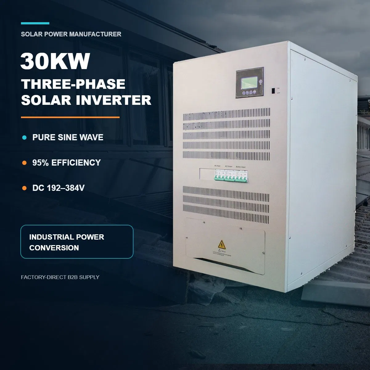 3kw 5kw Sistema de Energía Solar Off Grid con Inversor Híbrido