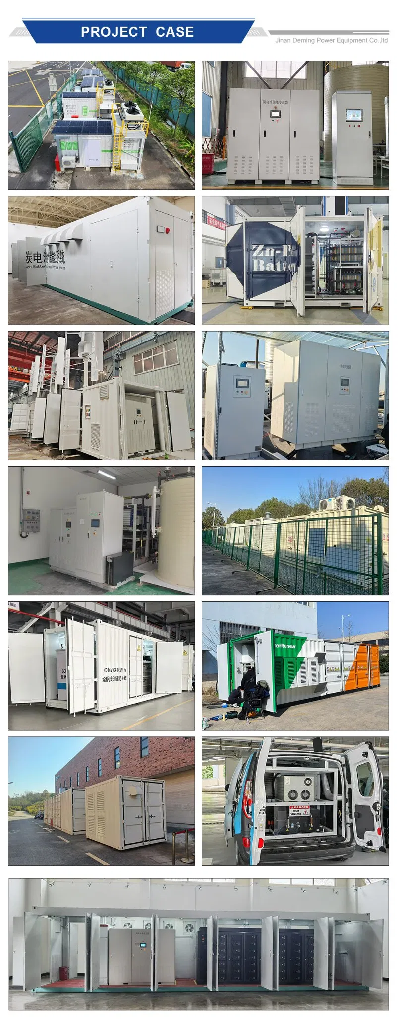 100kw Sistema de Inversor Solar Fuera de la Red Trifásico Industrial y Comercial