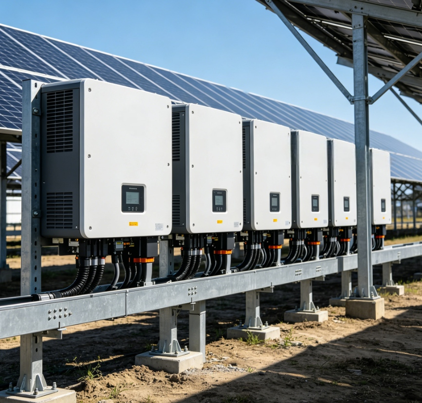 Inversor de cadena solar comercial trifásico