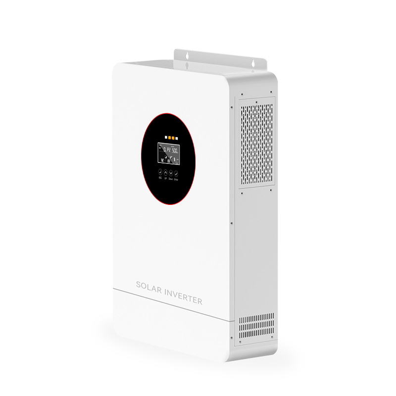 Modelo UE Monofásico 24V 220V 4.2kw Inversor Solar Híbrido de Onda Sinusoidal con Controlador MPPT Integrado WiFi para Sistema de Almacenamiento de Energía Fuera de la Red Doméstica