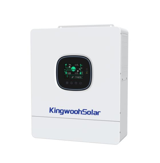 Kingwooh 5kw 5000W Soporte Híbrido Paralelo en salida fuera de la red de fase dividida 48V Inversores solares de cadena MPPT de CA