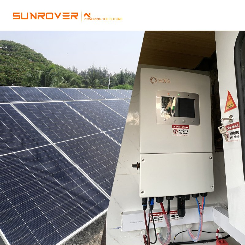 Inversor Híbrido Solis 30kw 50kw para Sistemas Solares Comerciales e Industriales