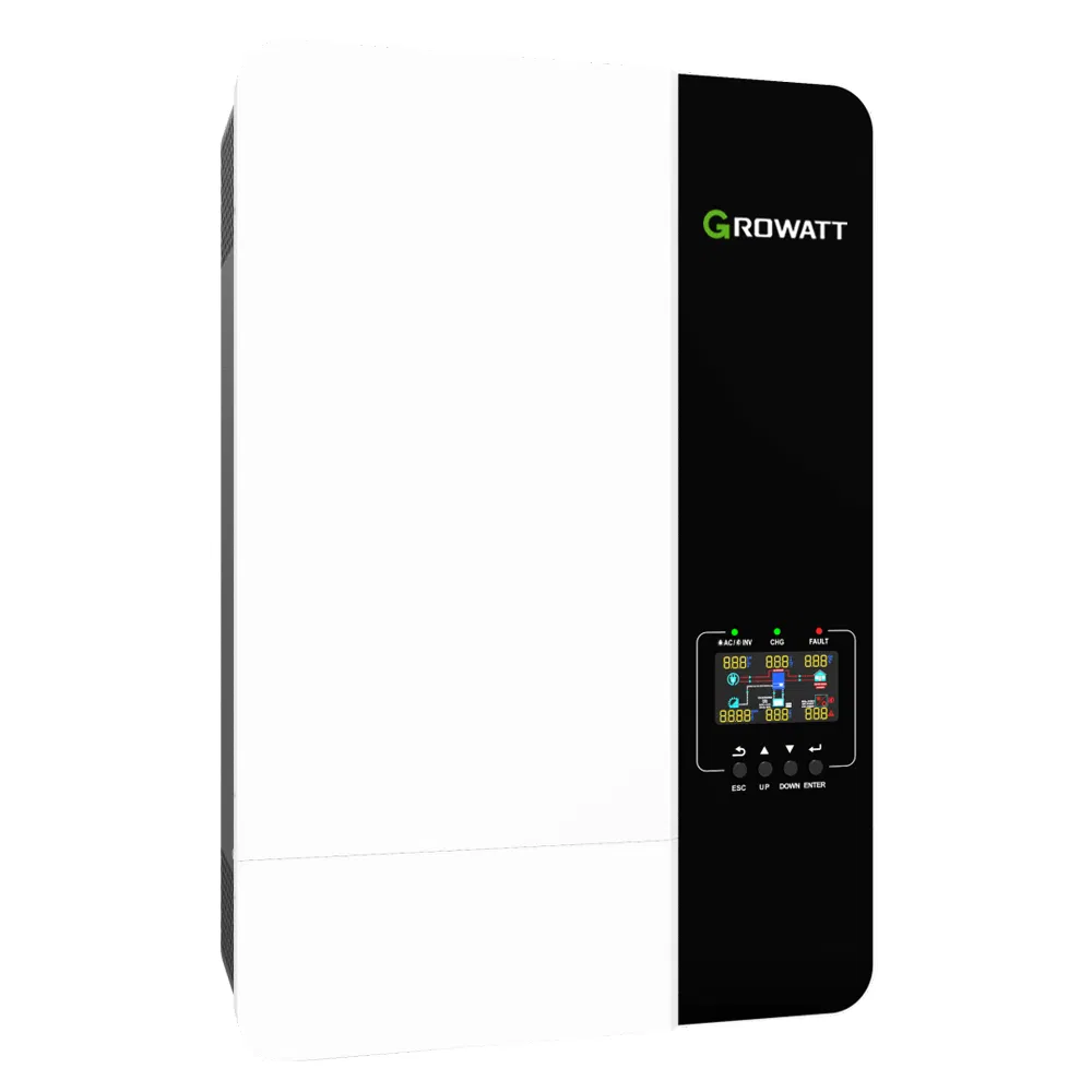 Inversor DC/AC Growatt 50/60Hz 5kw 3kw Inversor Solar Inteligente de Tamaño Pequeño