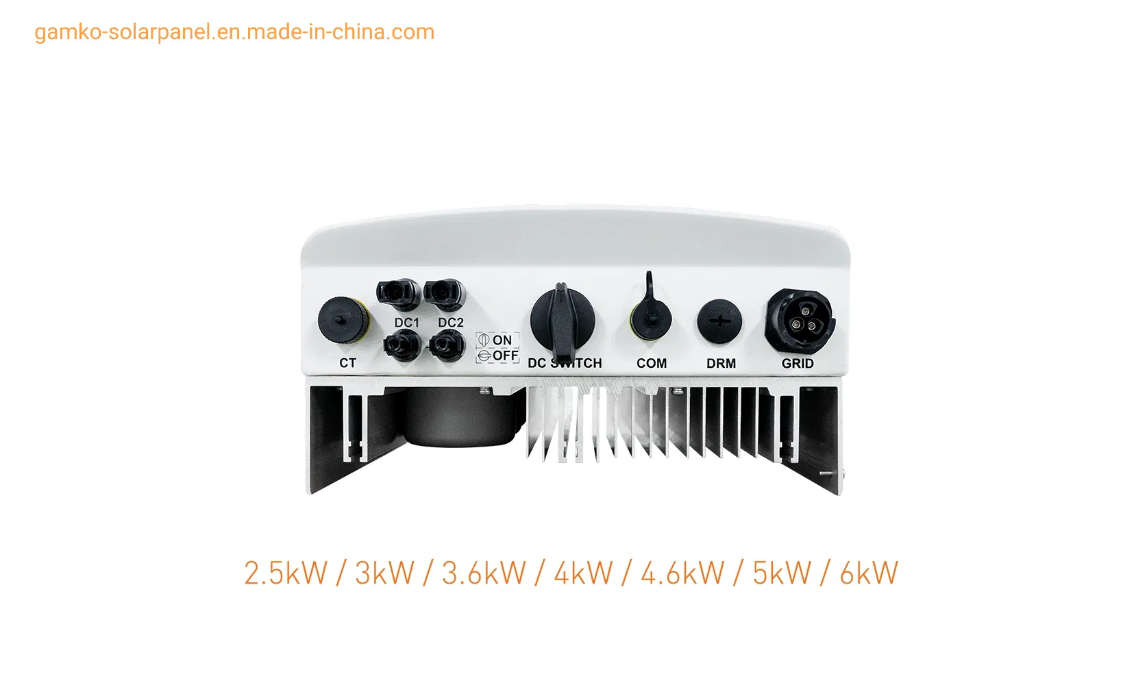 6kw Inversor Solar de Fase Única en Red Solar a la Venta Inversor Central Solar Energía Solar