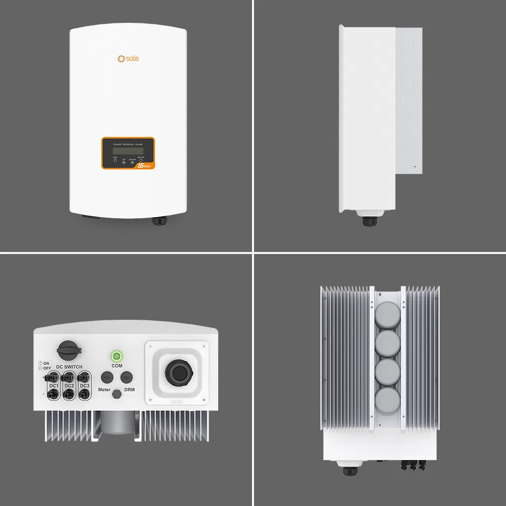 Inversor Solar Híbrido Sunark Solis 10kw para Sistema Residencial Conectado a la Red