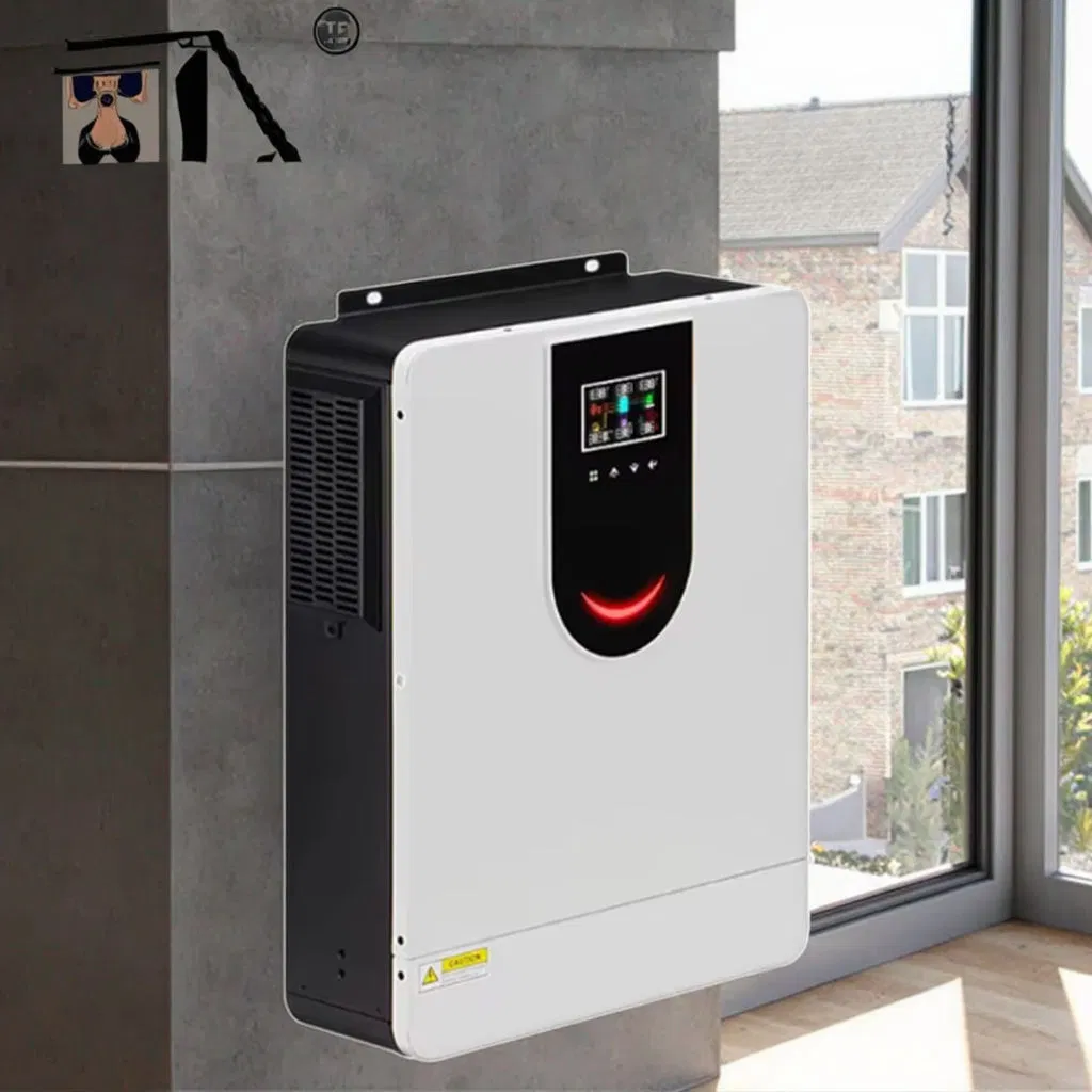 24V Inversor Solar MPPT Inversor Solar Híbrido 1kw 3kw 6kw 10kw 15kw Inversor Híbrido de Onda Sinusoidal Pura para el Hogar