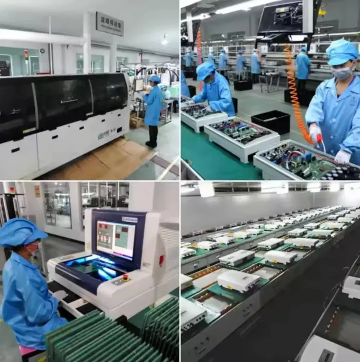Instalaciones de la fábrica de inversores solares comerciales