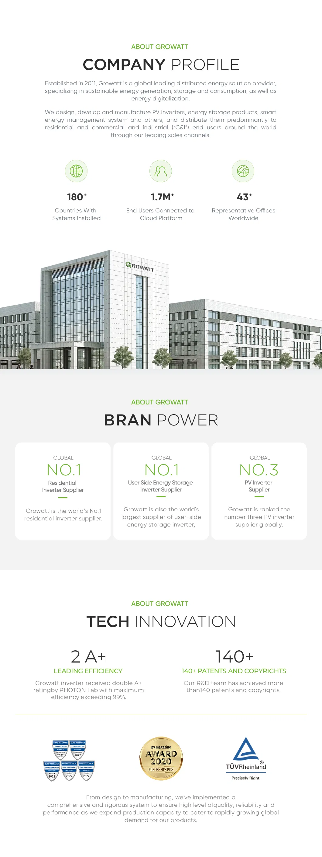 Especificaciones Inversor Híbrido Trifásico para Almacenamiento Residencial Solar Sph 4000-10000tl3 Bh-up 5kw 10kw