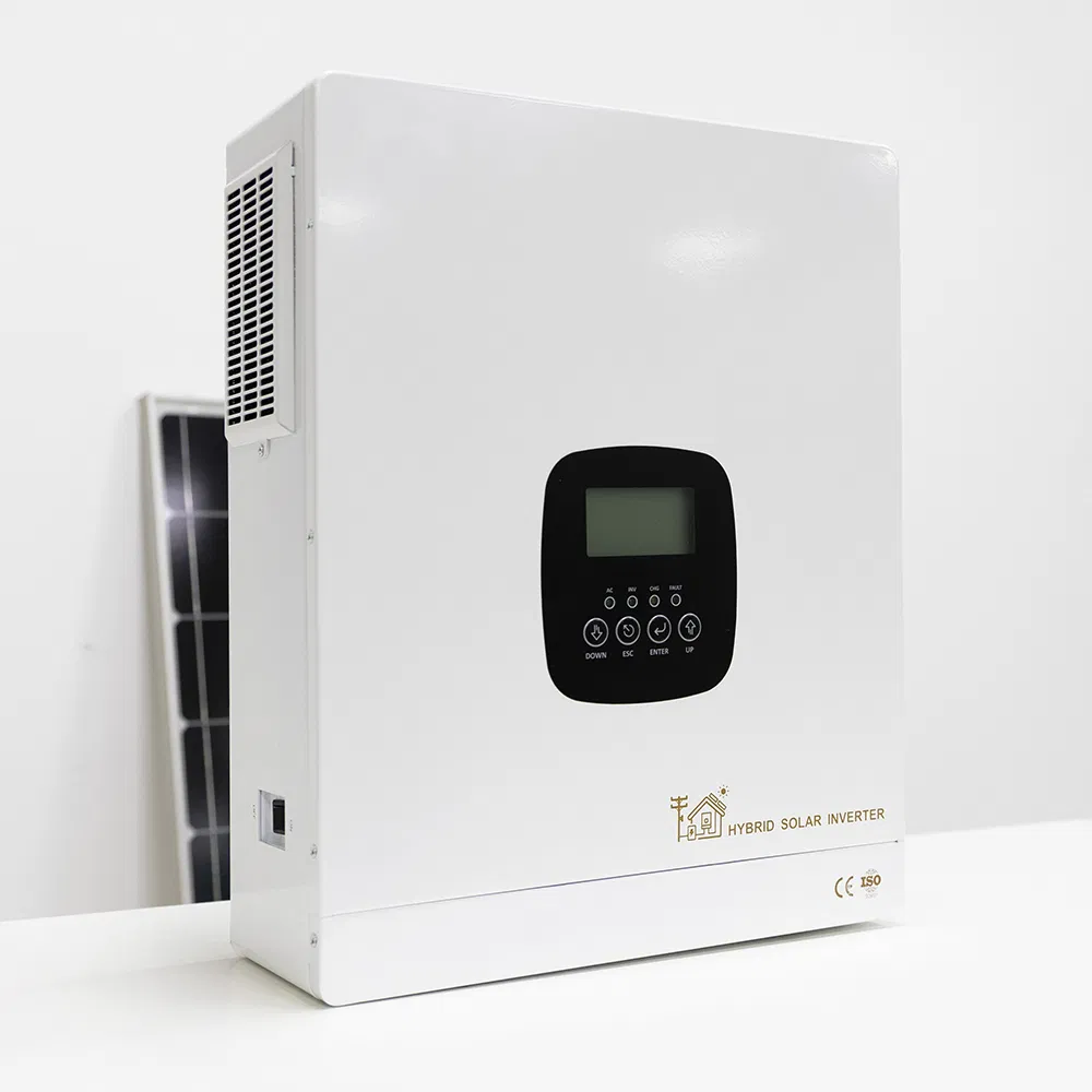 Inversor solar conectado a la red de alta frecuencia con máquina de control integrado fotovoltaico y controlador híbrido de inversor MPPT incorporado