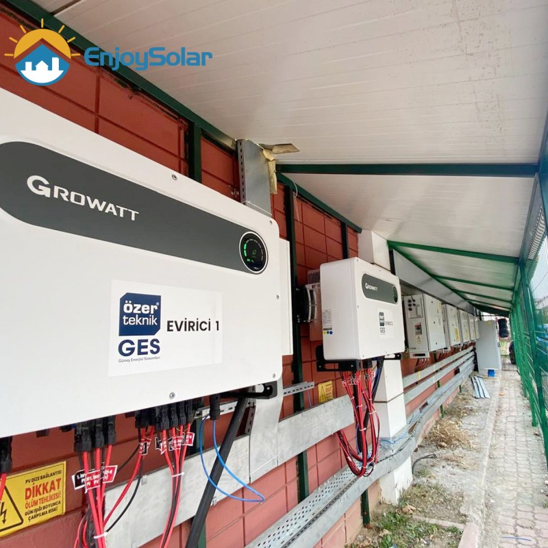 Inversor de cadena Growatt conectado a la red 10kw 12kw 15kw Inversor trifásico Growatt IP65 Protección de nivel inversor de potencia de CC CA para uso en sistemas de generador solar doméstico