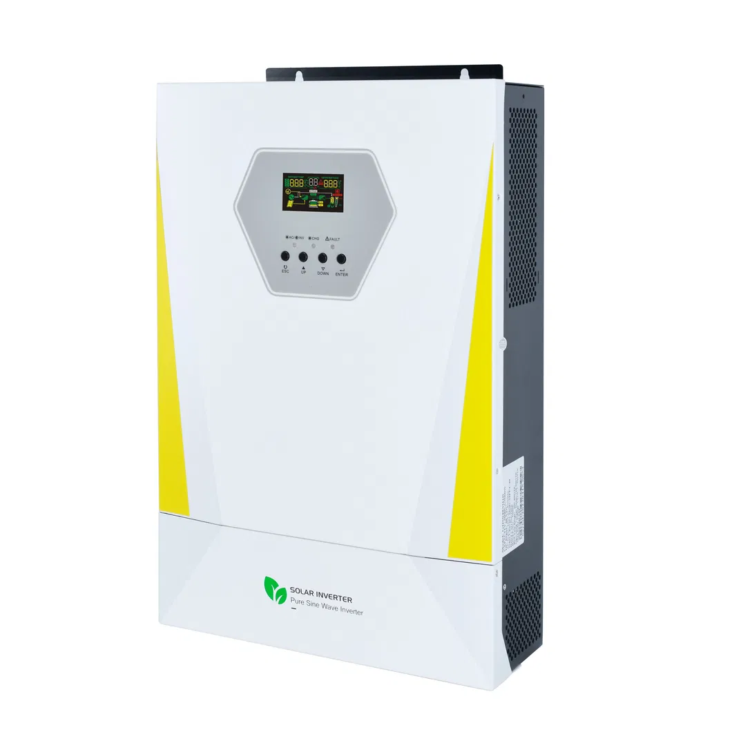 Inversor Solar Híbrido de Onda Sinusoidal Pura de Alta Eficiencia de Fase Única con Mptt 8.6kw