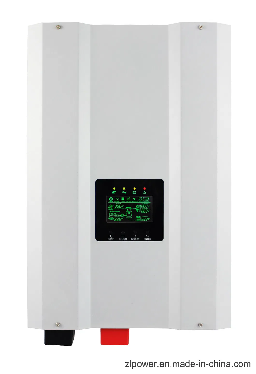 Inversor híbrido solar off grid de onda sinusoidal pura de DC a AC 6000W 12000W