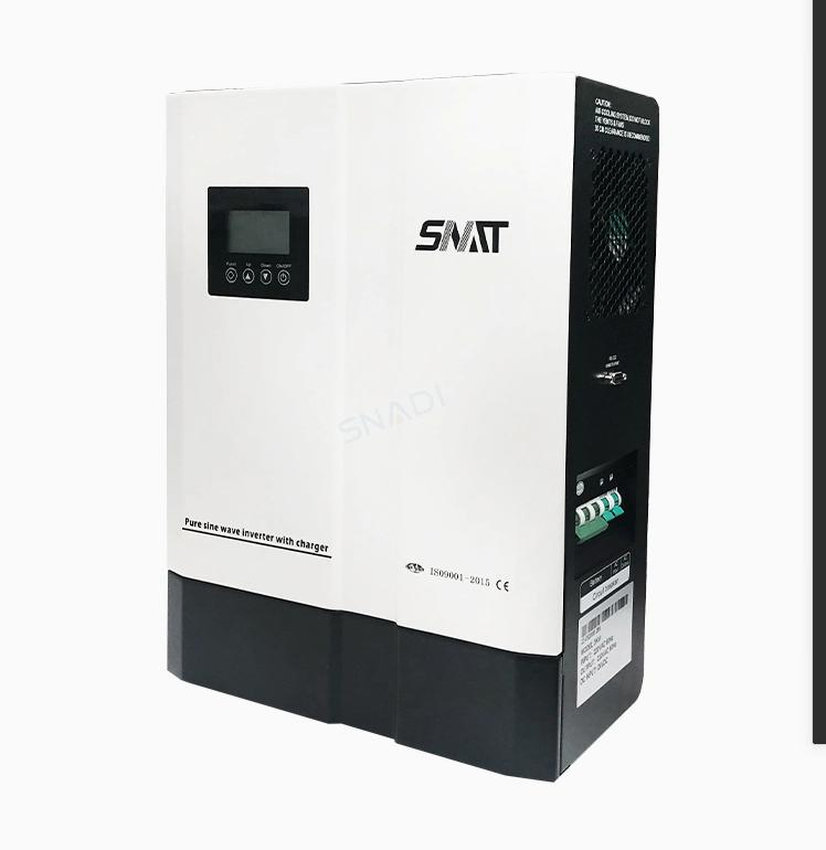 3 Kw 5kw inversor de almacenamiento solar de alta frecuencia en red/fuera de red con tecnología de controlador MPPT IP20 protección híbrida