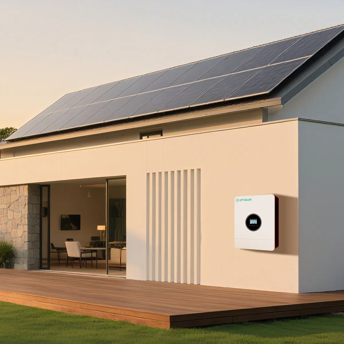 Kfsolar 5kw Inversor Solar de Fase Única Inversor de Cadena de Onda Senoidal