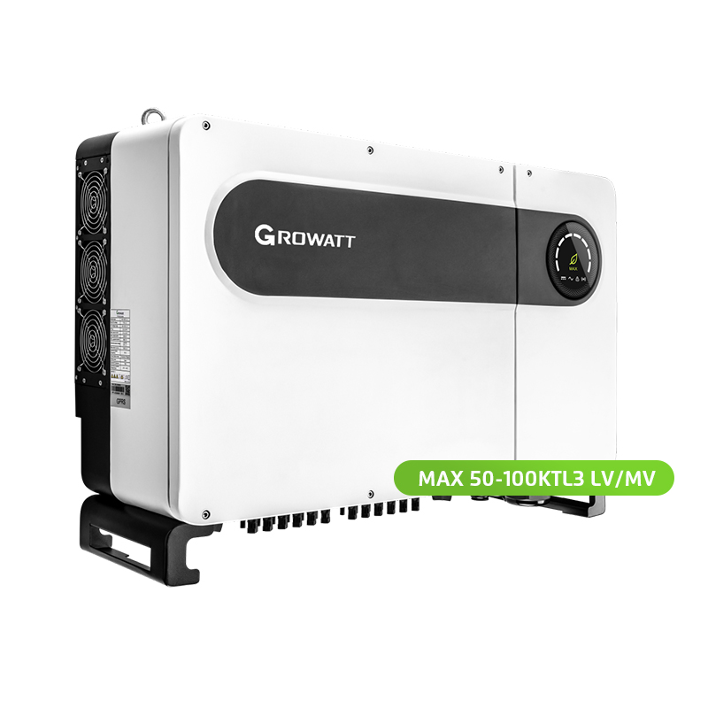 Inversor de Energía Solar Comercial Growatt Conectado a la Red 50kw 100kw 200kw 250kw 3 Precio de Inversores Conectados a la Red de Fase