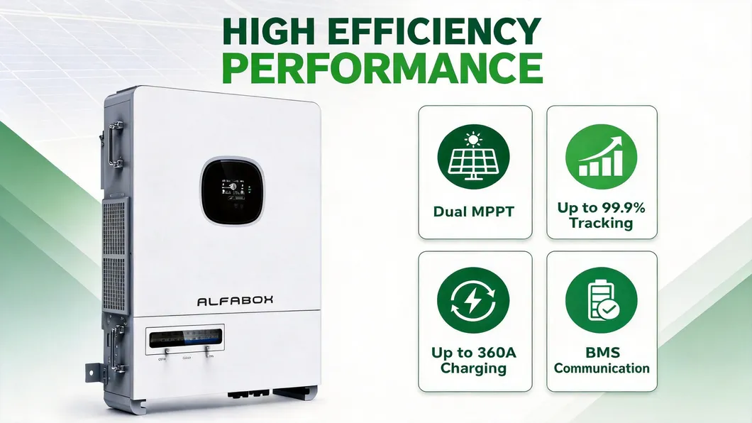 20kw Inversor Solar con 2 MPPT y 18A Entrada por Cadena