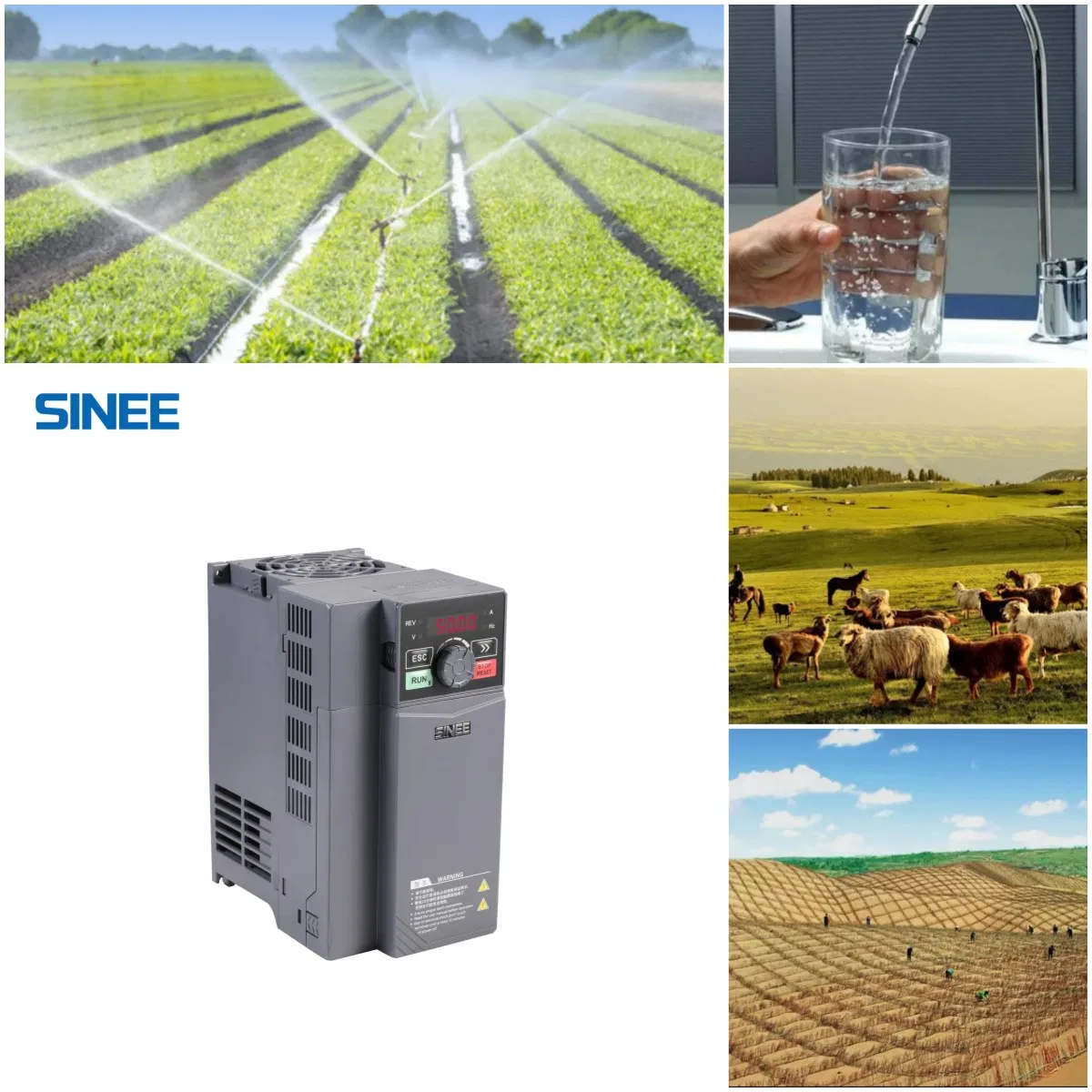 Nuevo Tech Sinee Em730-PV Inversor de bomba solar Inversor de bomba de agua fotovoltaica en venta