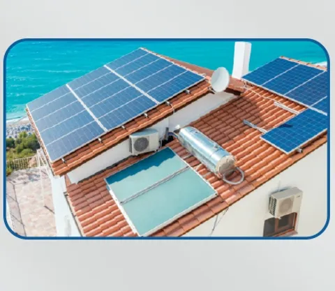 Bomba de agua inversora solar híbrida conectada a la red