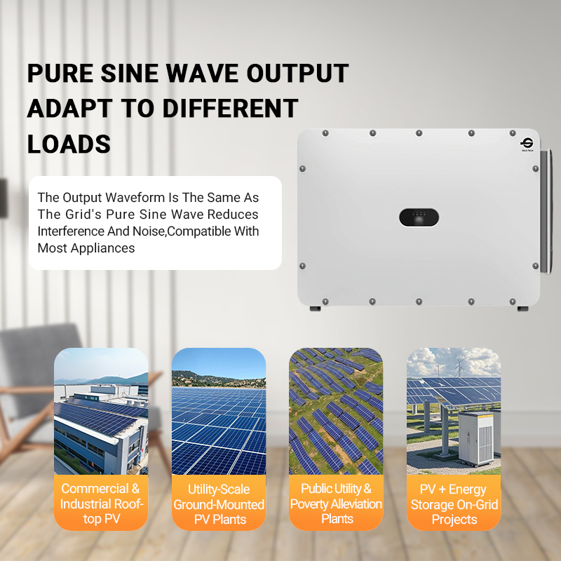 Sun2000-300/330ktl-H1 Hw 300kw 330kw Controlador PV Inteligente Inversor Central Trifásico Conectado a la Red Inversor Solar para Uso Comercial