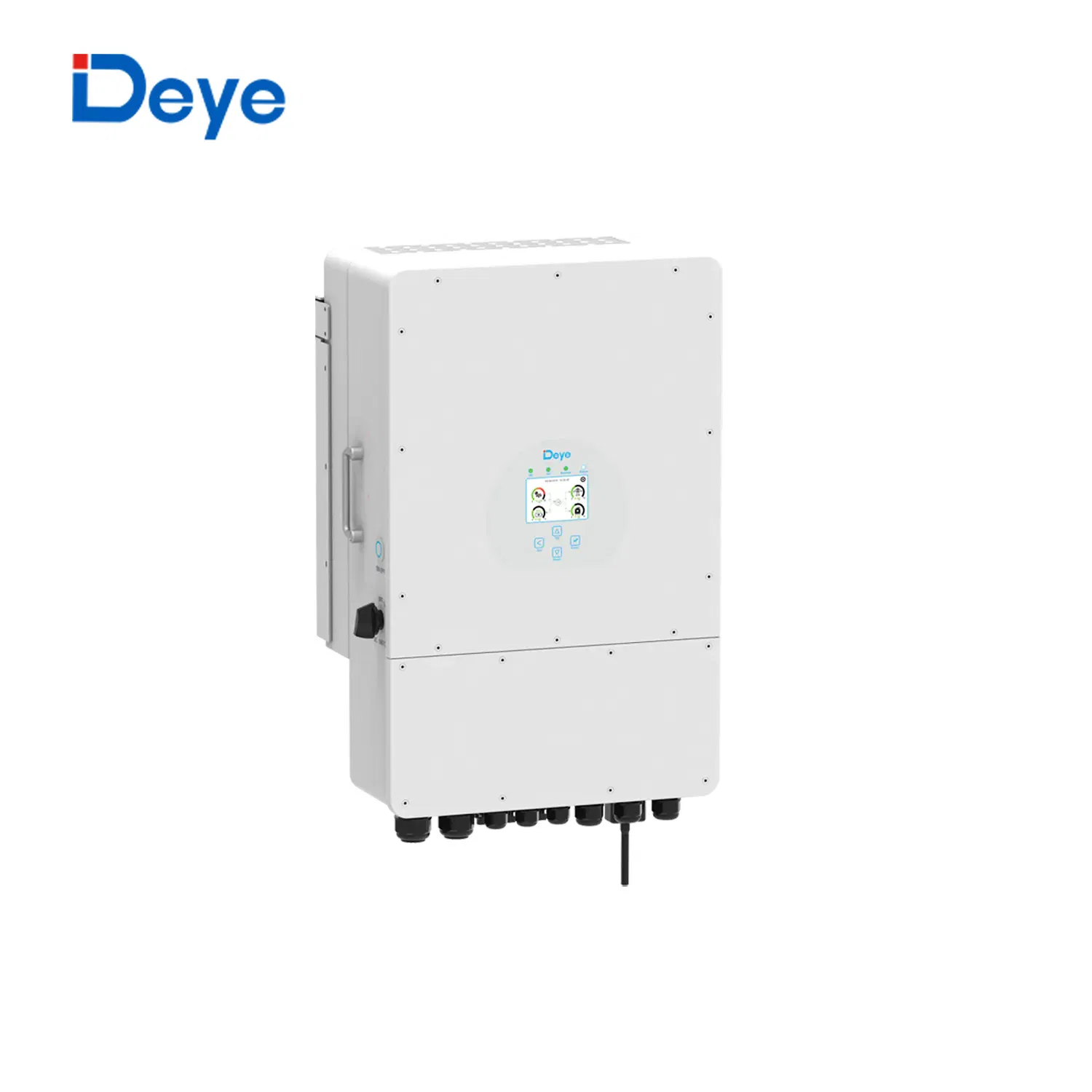 Deye 3 Inversor Solar de Fase 8kw 10kw 12kw Inversor Híbrido Inversor Híbrido para Hogar Instalación de Sistema Fotovoltaico Residencial