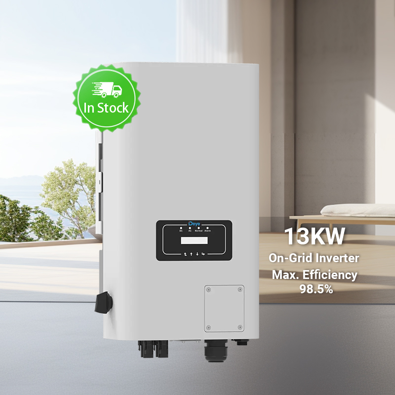 Inversor Solar Trifásico Comercial Deye 3kw 5kw 8kw 10kw 12kw 15kw Inversor de CA de CC conectado a la red de alta eficiencia