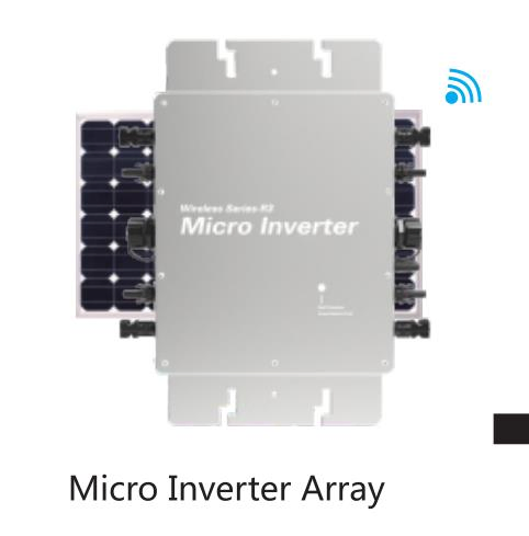 Precio Bajo 1600W 2000W 2400W Microinversor Solar de Red Microinversores Solares Microinversor Solar para Hogar Inversores Solares