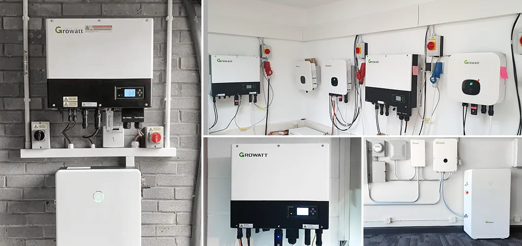 Almacenamiento de energía solar industrial