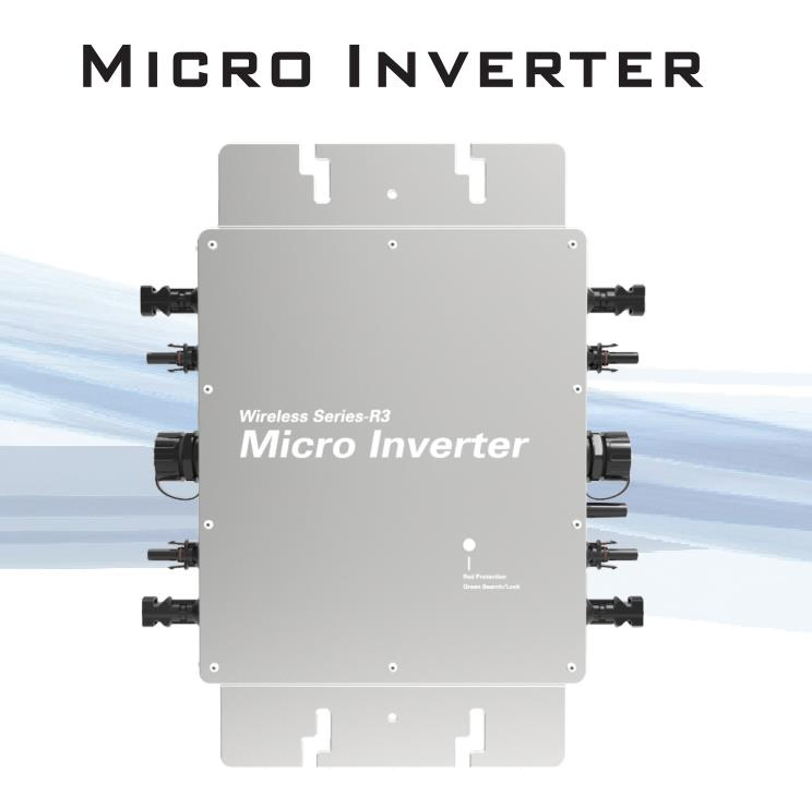 Precio Bajo 1600W 2000W 2400W Microinversor Solar de Red Microinversores Solares Microinversor Solar para Hogar Inversores Solares