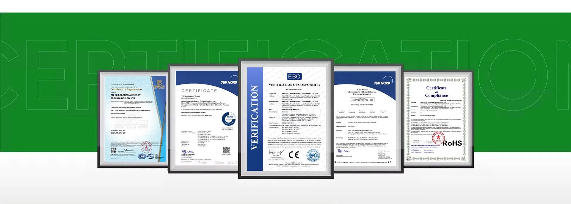 Certificaciones y estándares de calidad del inversor solar