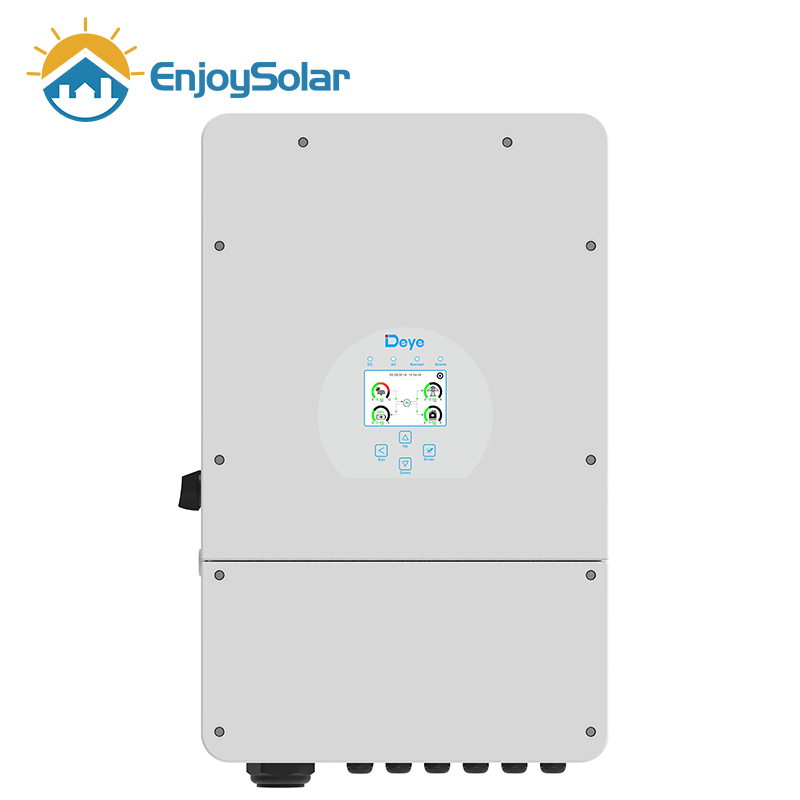 5kw 6kw 7.6kw 8kw 10kw 12kw Inversor Híbrido Solar Monofásico Deye para Sistema de Almacenamiento de Baterías de Litio Solar