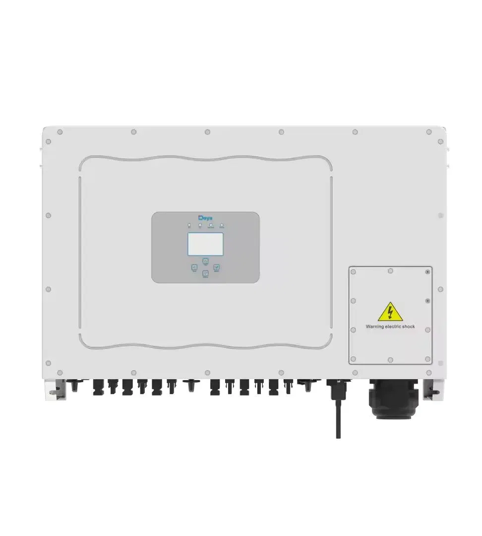 Inversor Solar Deye 100kw Trifásico Sun-70/75/80/90/100/110K-G03 con 6 Inversor de Cadena MPPT Inversor de Frecuencia Variable para Sistemas Solares