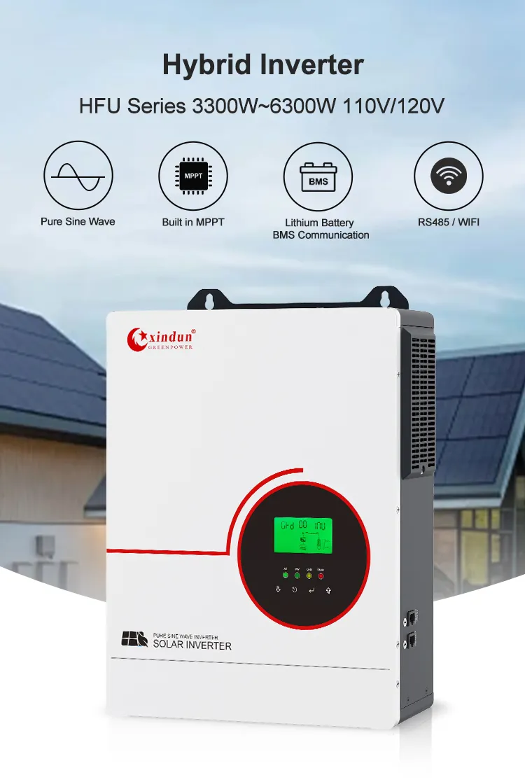 3000W 3kw 6kw 110V 120V Inversor Solar Híbrido Fuera de la Red de Onda Senoidal Pura