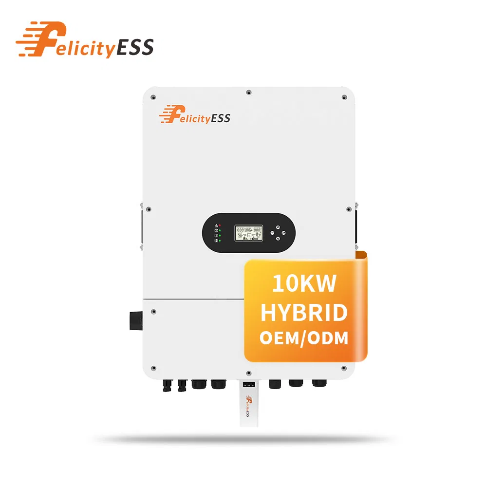 FelicityESS 10kw en inversor híbrido de alta frecuencia fuera de la red con tecnología de controlador MPPT IP65 protección