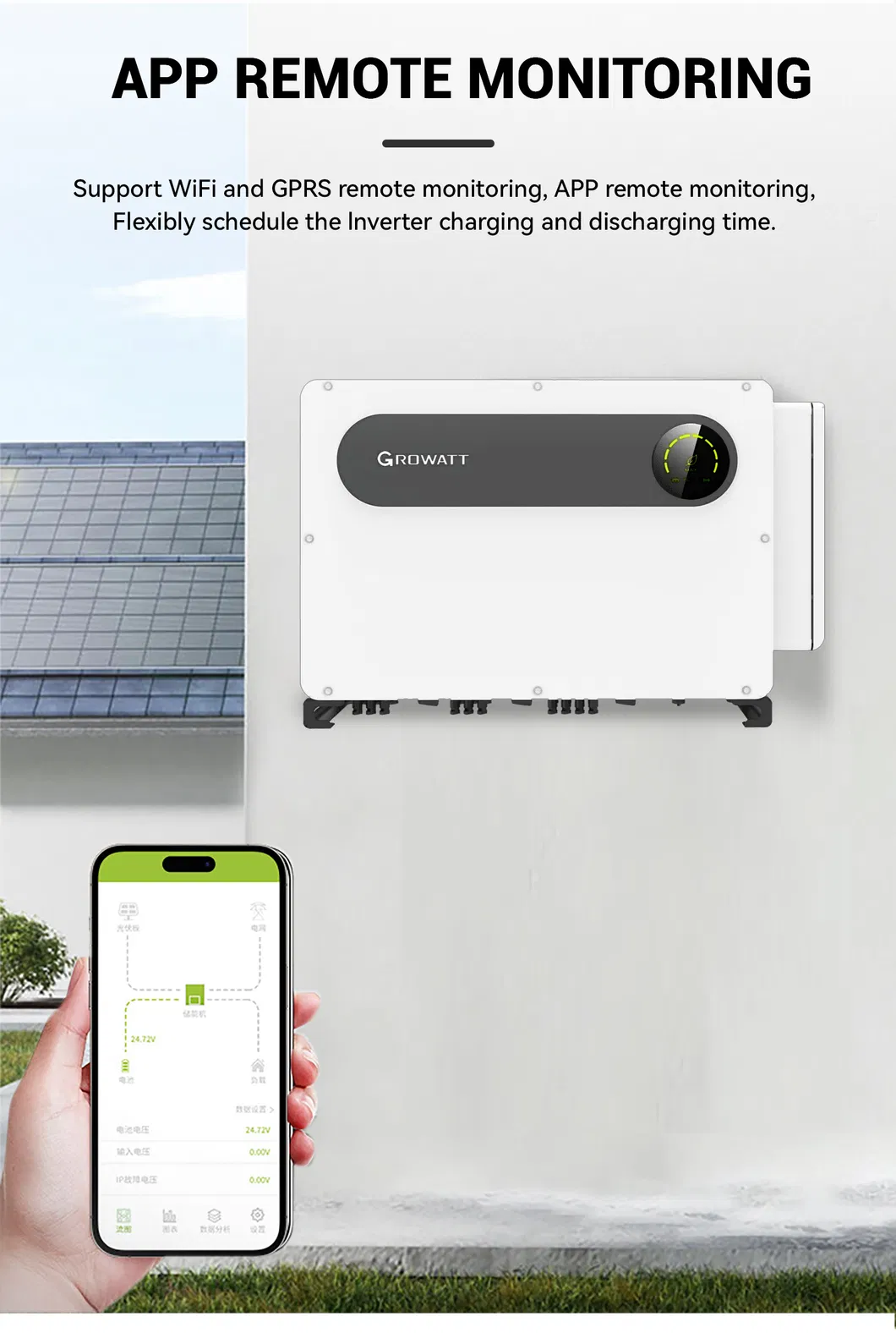 Inversor Solar On-Grid Trifásico 10