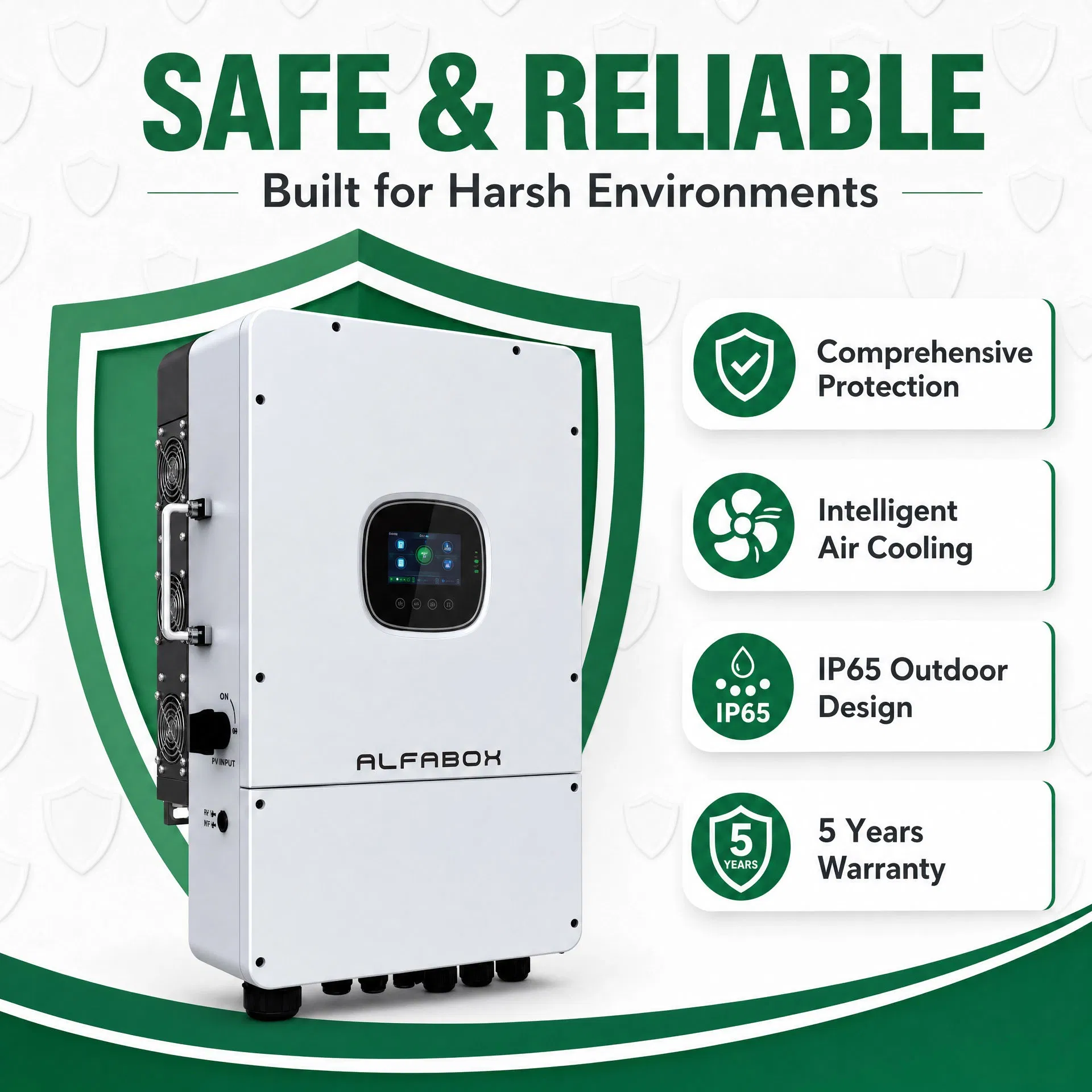 8kw 10kw off Grid Inverter for Residential Solar Energy Systems